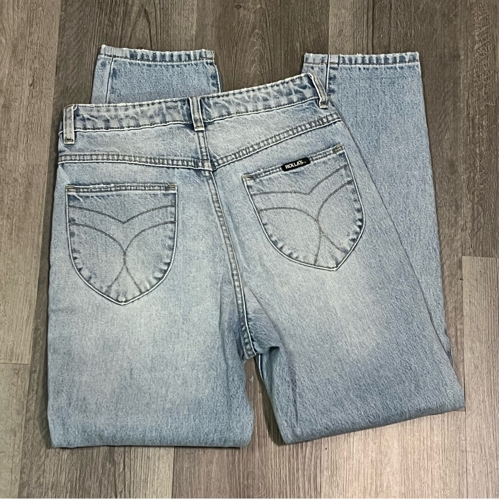 Rolla’s High Rise Relaxed Dusters Jeans Size 27